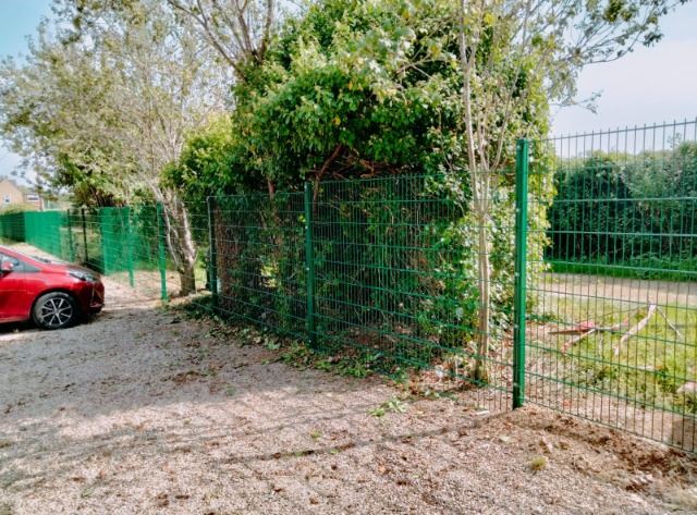 Security mesh fencing for a university in Summertown